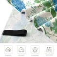 thumbnail image 3 of Quick-Dry Beach Towel 71x31in with Storage Bag, Sand Free Microfiber Towel for Travel, Swimming, Camping Blue Hydrangea Pattern, 3 of 9