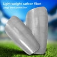 thumbnail image 3 of Espinilleras De Fútbol De Fibra De Carbono, Espinilleras Protectoras Livianas Con Bolsa De Almacenamiento, Para Juegos De Fútbol Para Niños, 3 of 7