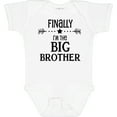 thumbnail image 3 of Inktastic Finally I'm the Big Brother Boys Baby Bodysuit, 3 of 5