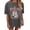 Grey, variant on Country Music T Shirts for Women Oversized Retro Guitar Graphic Tees Crew Neck Short Sleeve Shirt Summer Tops Beige S