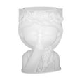 thumbnail image 4 of Modelo de jarrón de silicona para niña, modelo de jarrón de hormigón, fabricación de artesanías de macetas de fundición de resina epoxi, para fiestas, 81 cm x 81 cm x 99 cm Macarena Fundición de epoxi de silicona, 4 of 8