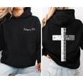 thumbnail image 3 of Philippians 4:13 Christian Hoodie – I Can Do All Things Through Christ Crewneck Hoodie For Unisex, 3 of 6