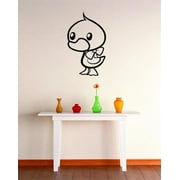Home Wall Decals bird bath Animal Bedroom Stickers DIY Removable Originality Stickers - Size: 16 In x 24 In