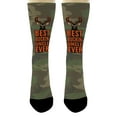 thumbnail image 4 of ThisWear Best Uncle Gifts Best Buckin Uncle Ever Hunting Socks for Uncle Socks Men 1-Pair Novelty Crew Socks, 4 of 5