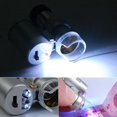 thumbnail image 4 of Mini microscopio de 60x, lupa con luz Led, lupa de bolsillo para joyería, lupa de joyero con lupa de bolsillo plegable 10x, 4 of 5