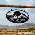 thumbnail image 2 of Craftnamesign Outdoor Custom Metal Farm Sign, Outdoor Family Farm Sign, Farmhouse Decor, 2 of 2