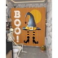 thumbnail image 5 of Halloween Witch Boots and Hat Orange Shower Curtain Set ，Waterproof Fabric Shower Curtains Shower Curtains for Bathroom,Bathroom Decor 36"x72", 5 of 6