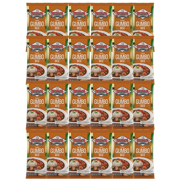 Louisiana Fish Fry Products Cajun Gumbo Mix, 5 oz (Pack of 24)