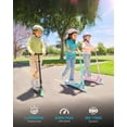 thumbnail image 2 of Patinete eléctrico Gyroor KS2 para niños con luces LED de 5 MPH, color rosa, 2 of 7