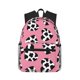 thumbnail image 1 of Fotbe heart with cow Mochila Ligera Casual para Laptop para Hombres y Mujeres, Mochila Impermeable de Uso Diario, Mochila para Universidad, 1 of 6