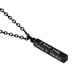 thumbnail image 2 of Xihbxyly Collar de Acero Inoxidable con Colgante "Te Amo", Diseño de Columna Negra Resistente, Regalo Especial para Pareja, Romántico para Uso Diario, Aniversario o Ocasión Especial, Cadena de 50 Cm., 2 of 2