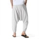 thumbnail image 4 of Pantalones de yoga de verano holgados con cordón y bolsillos para hombre - Pierna recta, poliéster ligero, lavables a máquina - S-XXXL, 4 of 7