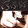 thumbnail image 3 of HEVIRGO 4Pcs Metal Finger Ring Protector Plectrum Thumb Forefinger Picks for Guitar Bass, 3 of 10