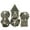 Ancient Nickel, variant on Cusdie 7 Pcs DND Metal Dice, Dagger Design Polyhedral Dice Set, Metal Dice Set for Role Playing Game D&D Dice MTG Pathfinder