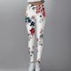 thumbnail image 2 of Gibobby Running Pantalones Deportivos Yoga Pantalones yoga deportivos cintura alta ajustados moda casual para mujer Leggings estampados（Blanco， S), 2 of 4