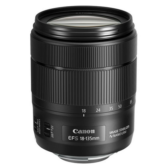 Canon EF-S 18-135mm f/3.5-5.6 Image Stabilization USM Lens (Black)