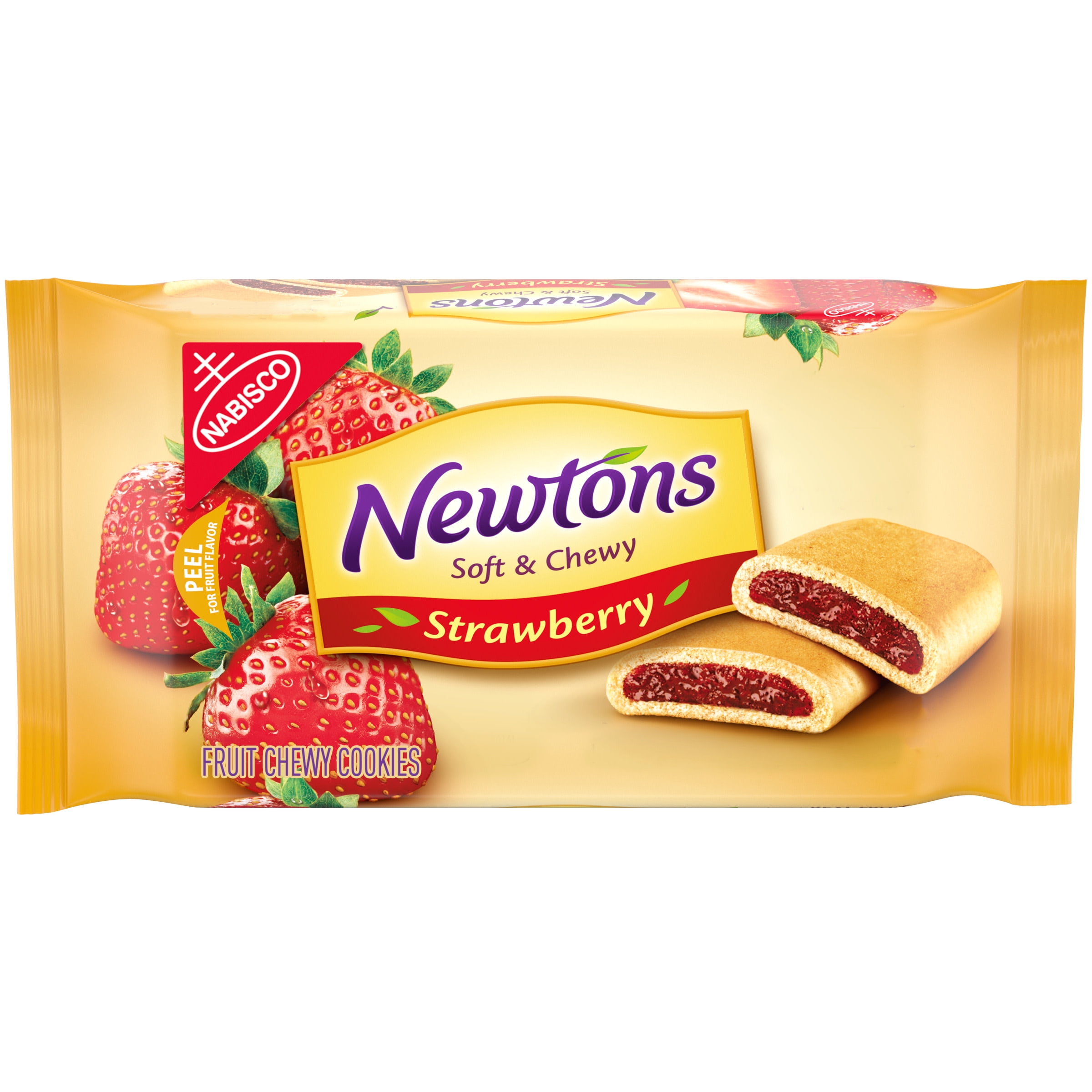 Newtons Soft & Fruit Chewy Strawberry Cookies, 10 oz Pack