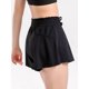 thumbnail image 4 of TFixol Pantalones cortos deportivos 2 en 1 para mujer, cintura alta, transpirables, de secado rápido, con cordón para correr, 4 of 8