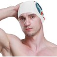 thumbnail image 3 of FYBTO Bonnet de Bain FYBTO et Phare Dessin Animé Unisexe Adulte FYBTO Polyester, 3 of 4