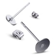 thumbnail image 4 of 200Pcs/Set Stainless Steel Butterfly Earrings Pins Stopper Backs DIY Accessory, 4 of 10