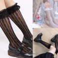 thumbnail image 3 of Sweet Calf Socks Lolita Middle Tube Breathable Stockings for Women's Wearing, 3 of 11