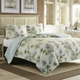 thumbnail image 2 of tommy bahama serenity palms sham, standard, blue, 2 of 3