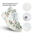 thumbnail image 3 of Vintage Rose Pattern Beautiful Pink Walking Shoes for Men Woman Lightweight Tennis Fashion Elastic Sports Shoes Cushion Basketball Shoes, 3 of 7