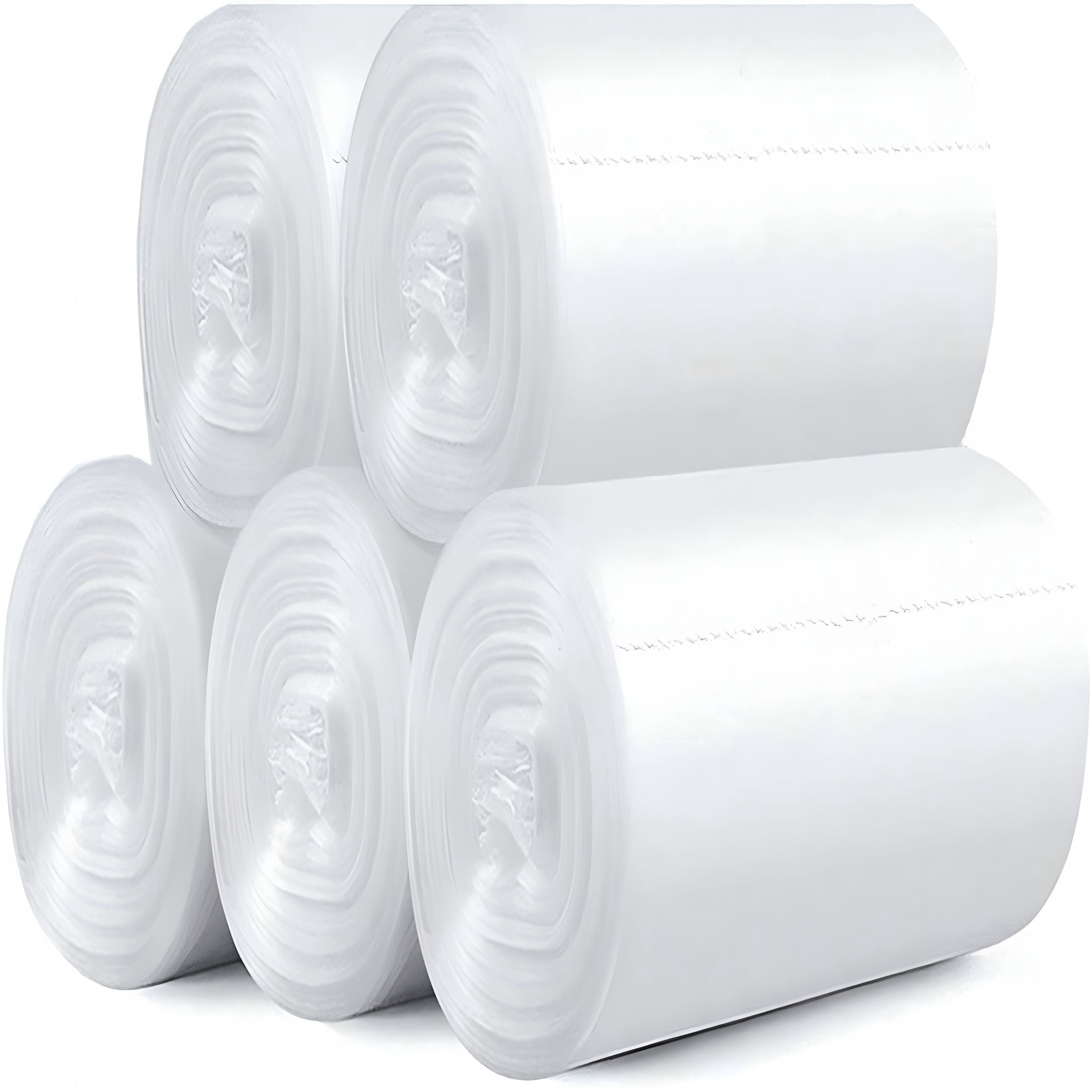 LAMIRO 4 Gallon Small Trash Bags 5 Rolls 100 Count,Small Garbage Bag 4-6 Gallon for Office,Bedroom,Bathroom,Small Trash Bags 4 Gallon