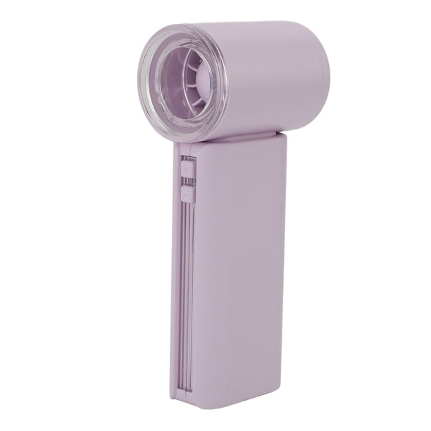 Ventilador Turbo Portátil, 5 Velocidades Silencioso Recargable Mini Ventilador De Bolsillo De Alta Velocidad, Diseño Estiloso, Batería Ligera De Larga Duración, Ideal Para