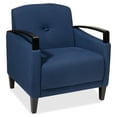 thumbnail image 2 of Main Street Chair in Woven Indigo Blue Fabric, 2 of 2