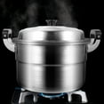 thumbnail image 3 of PBPBOX Soup Pots Aluminum Dual Handles Cooking Instant Noodles Home Users Soup Pot 1Pack, 3 of 4