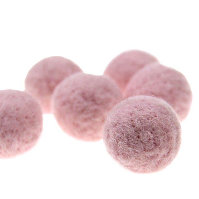 20PCS 1.18in Christmas Felt Ball Mini Multipurpose Pom Pom Ball DIY Craft Ball