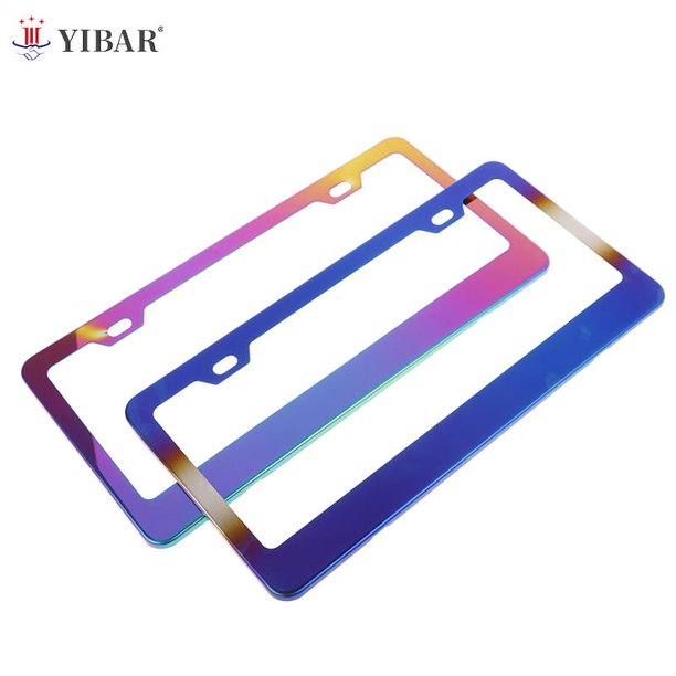 1Pc US Model License Plate Frame Car License Plate Frame License Cover HolderA2 He Qiyong unisex