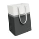 thumbnail image 3 of Cesta para ropa sucia, colcha de algodón, bolsa de mudanza, bolsa de almacenamiento plegable de poliéster para armario, calcetines, artículos de negro, 3 of 8