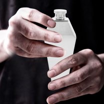 STOBOK Stainless Steel Pocket Flask Style Silver 1Set