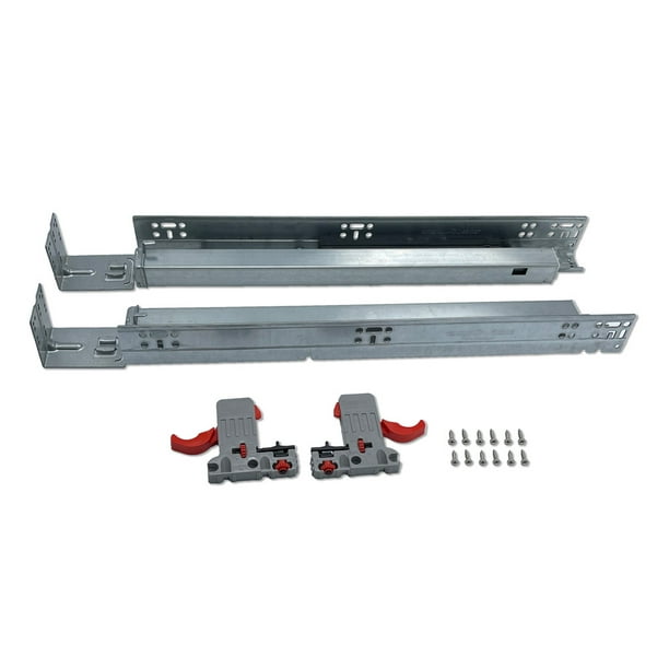 KV 21" Full Extension Undermount Concealed Soft Close Drawer Slides