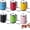 6pcs, variant on Mini Coin Storage Keychain, Portable Quarter Holder Bank with Secure Snap Closure
