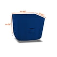 thumbnail image 2 of Square Patio Table Cover 18 Oz Waterproof - 100% Weather Resistant Outdoor Square Table Cover with Air Pocket and Drawstring for Snug Fit (Blue, 29" H x 46" W x 46" D), 2 of 7
