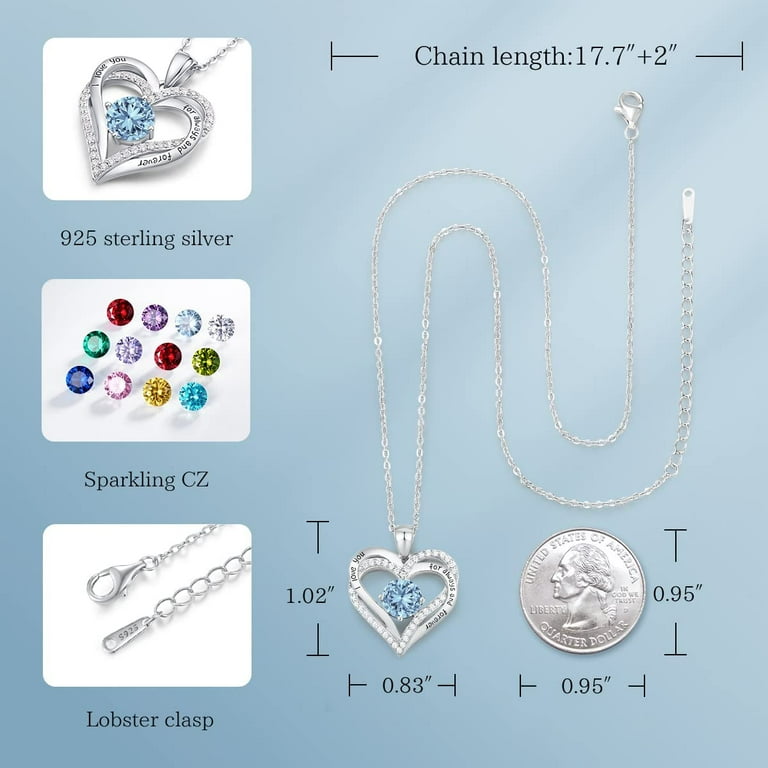 Shining Jewel Silver Rhodium Plated Heart Love Locket Pendant Valantin