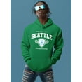 thumbnail image 2 of Seattle 88 Tennis Hoodie Men - Men Hoodie, Medium, 2 of 4