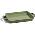 thumbnail image 1 of Mini Griddle Pan – 1.9L Nonstick Ceramic Sheet Pan & Stovetop Griddle with Handles | Toxin-Free Cast Aluminum | Oven Safe up to 232°C | Compatible with All Cooktops | Sage, 1 of 5