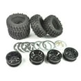 thumbnail image 1 of Crawler 96mm Tire Set 1.9Inch Beadlock Wheels Rims for RC4WD D90 Tamiya CC01, 1 of 5