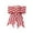 Red-C, variant on Christmas Bows Linen Decorations Large Christmas Tree Bow Wreath Front Door Outdoor Bow Holiday Red Bow Xmas Tree Decor 1PC