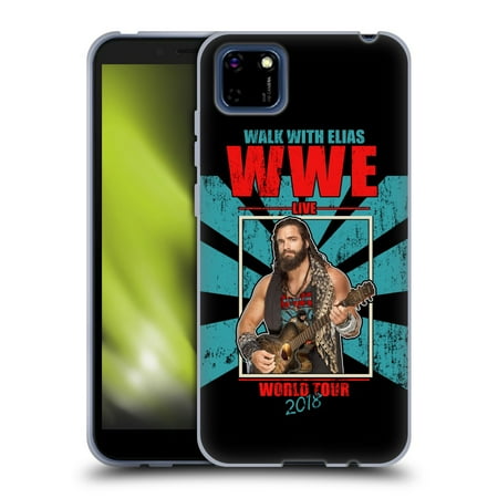 Head Case Designs Officially Licensed WWE Superstars 7 Elias Walk with Elias Soft Gel Case Compatible with Huawei Huawei Y5p / Honor 9S
