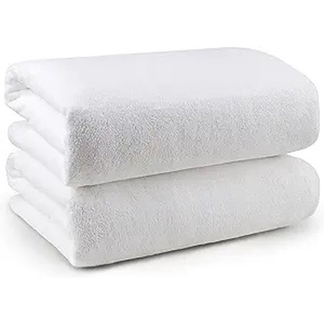 Toalla B.KIND & BEYOND Blanco Plush-Cotton 100% Algodón B.KIND & BEYOND Medio Baño