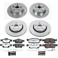 thumbnail image 3 of PowerStop Front and Rear Z36 Truck & Tow Carbon-Fiber Ceramic Brake Pad and Drilled and Slotted Rotor Kit Fits: JEEP Select Models K7413-36, 3 of 9