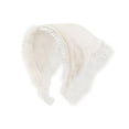 thumbnail image 2 of Diadema de Bufanda Triangular Salvador Beige, 2 of 8
