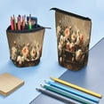 thumbnail image 4 of Picia Vintage Peonies Rustic Charm Print Telescopic Pencil Case, Telescopic Pen Holder Telescopic Pencil Pouch Bag Stationery Pencil Case Box Storage Organizer Makeup Bag, 4 of 6