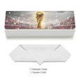 thumbnail image 3 of FIFA WORLD CUP Estuche Rígido para Gafas de Cuero PU Protector con Forro de Felpa Premium Suave para Hombres y Mujeres, 3 of 6
