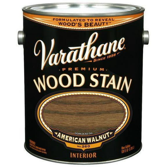 1 gal Rust-Oleum 237998 American Walnut Varathane Oil-Based Interior Wood Stain